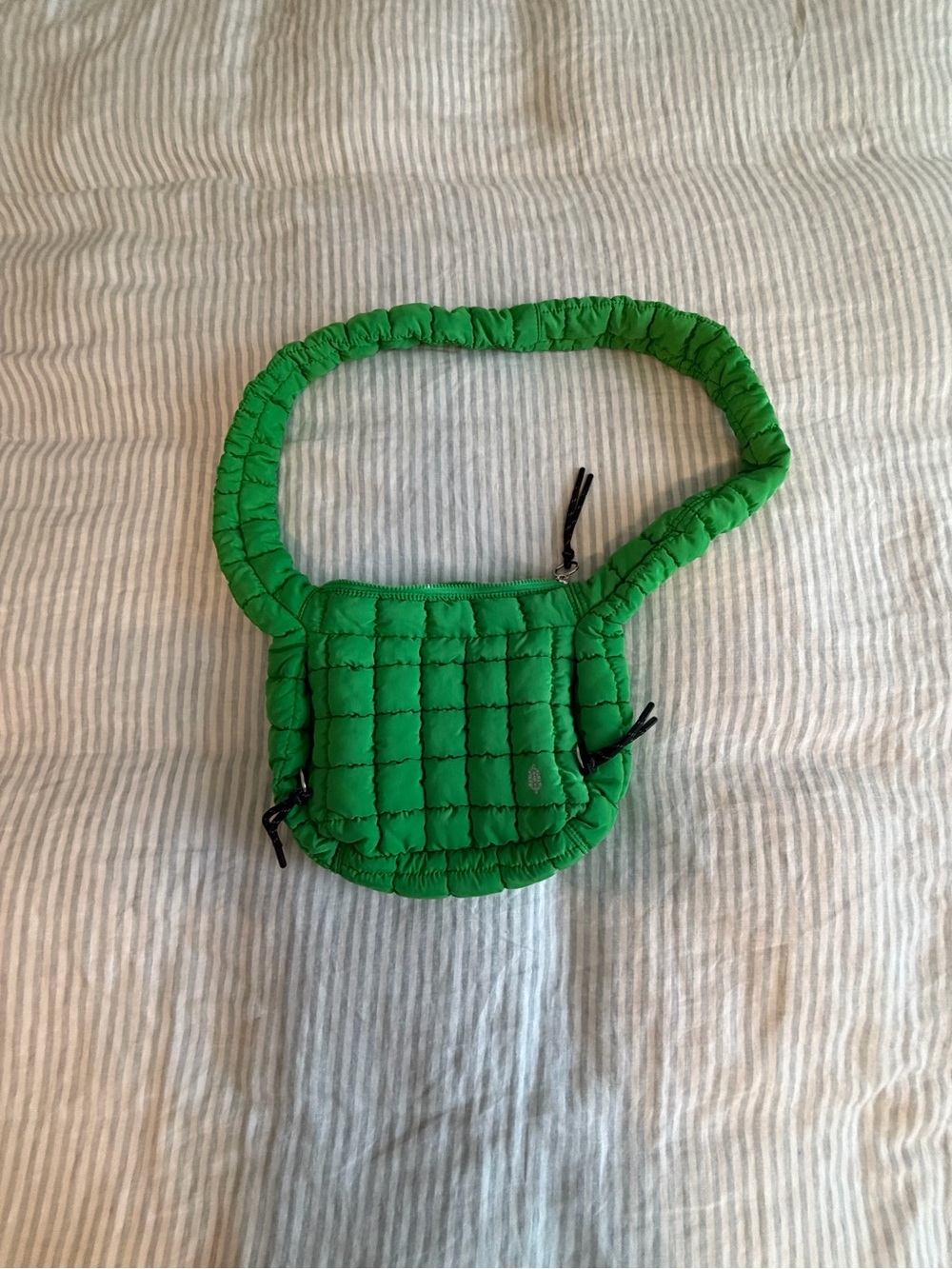 Free People Green Quilted Shoulder Bag - Women's Crossbody - Picture 4 of 7